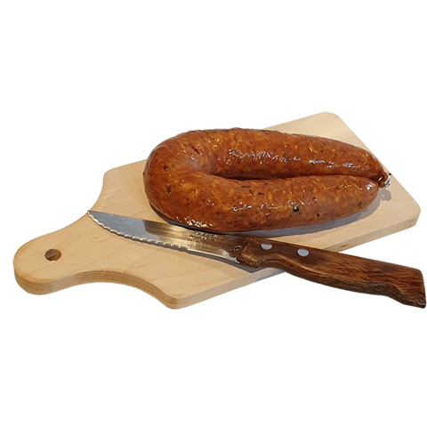 Saucisse fumée aux algues